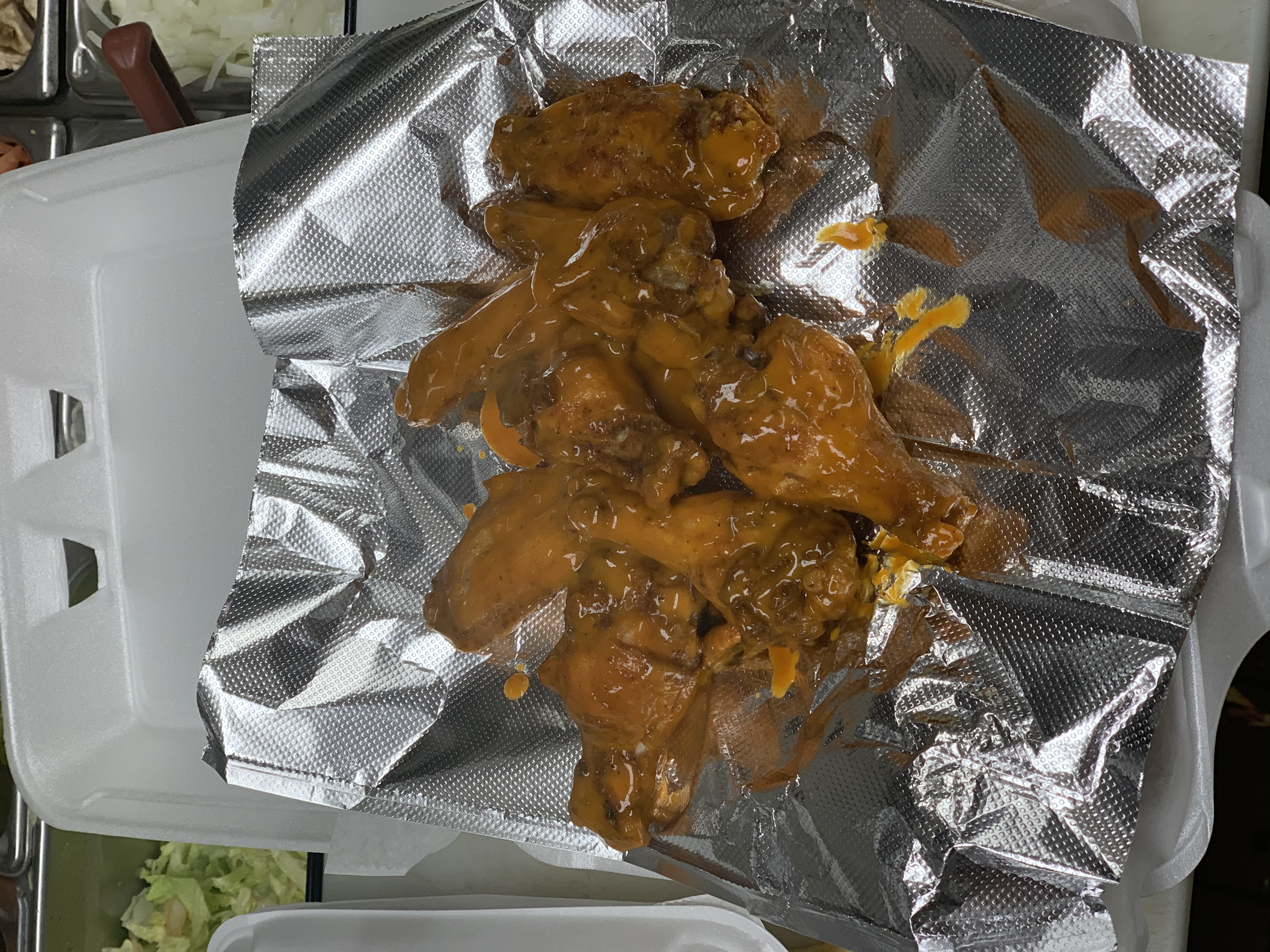 Order Fresh Wing Dinner food online from Nicks Pizza & Seafood store, Boston on bringmethat.com