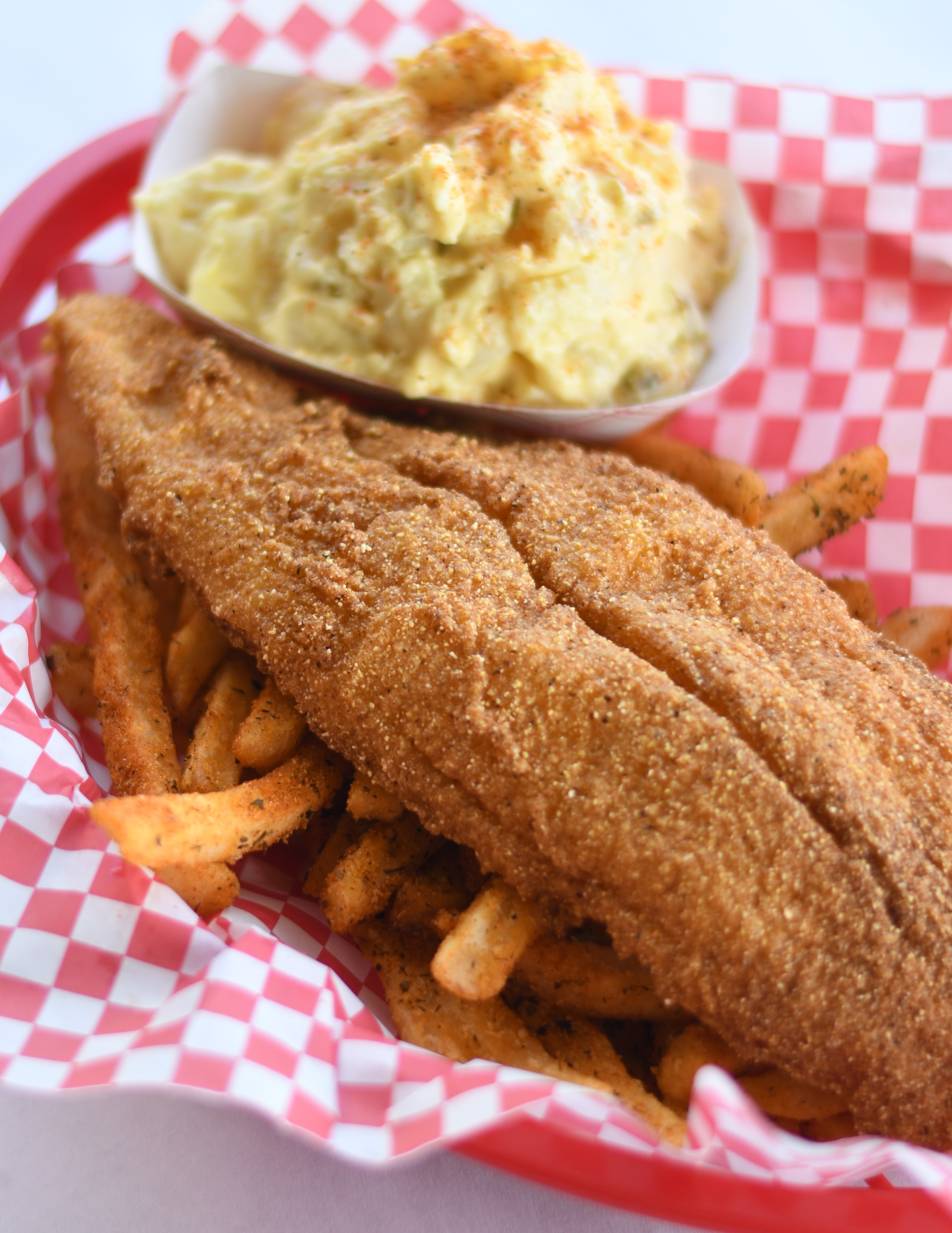Order Catfish Basket food online from Angry Crab Shack store, Phoenix on bringmethat.com