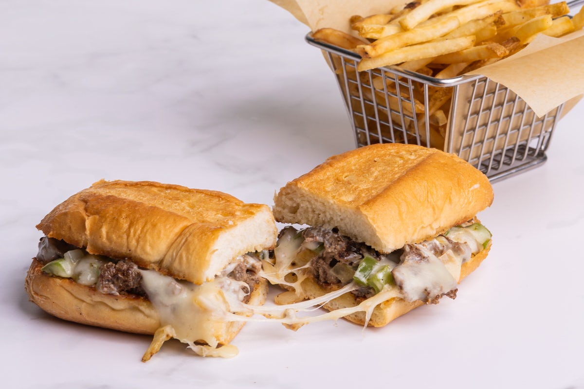 Order Philly Cheesesteak food online from Polly's Pies Restaurant & Bakery store, Norco on bringmethat.com