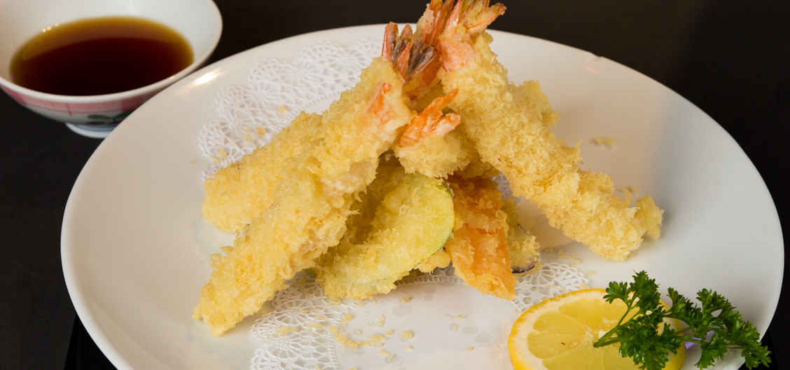 Order Shrimp Tempura food online from Sushi Sakura Express store, Houston on bringmethat.com