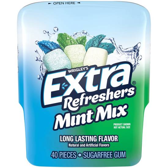 Order EXTRA Refreshers Mint Mix Chewing Gum, 40 CT food online from Cvs store, FAIR OAKS on bringmethat.com