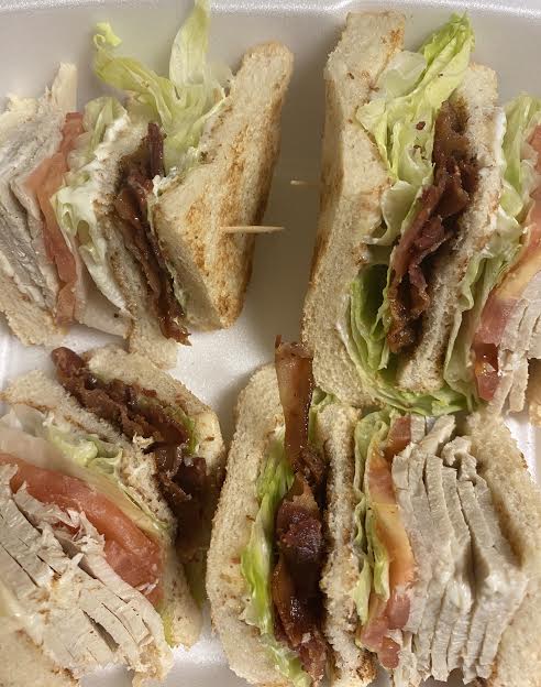 Order Turkey Club Sandwich food online from Liberty Family Restaurant store, Rochester on bringmethat.com