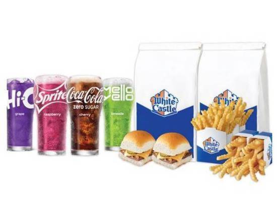 Order FAMILY CRAVE MEAL 4720 - 6400 food online from White Castle store, Seymour on bringmethat.com