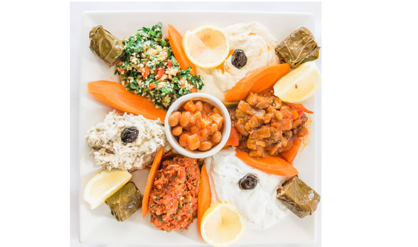 Order Small Mixed Appetizer Platter food online from Grillera Mediterranean Cuisine store, Madison on bringmethat.com