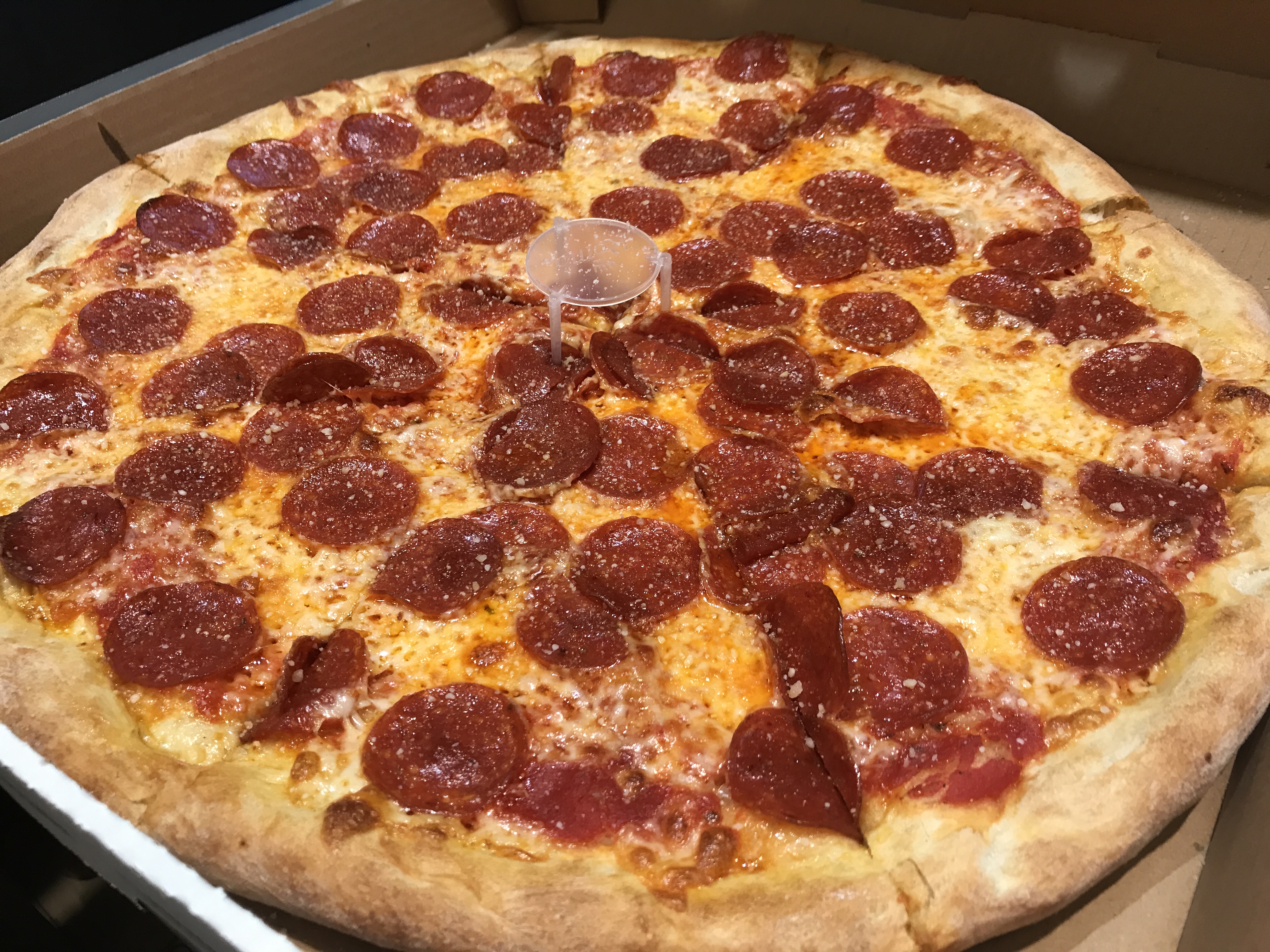 Order 18" Pepperoni Pizza food online from Margherita Pizza store, Philadelphia on bringmethat.com