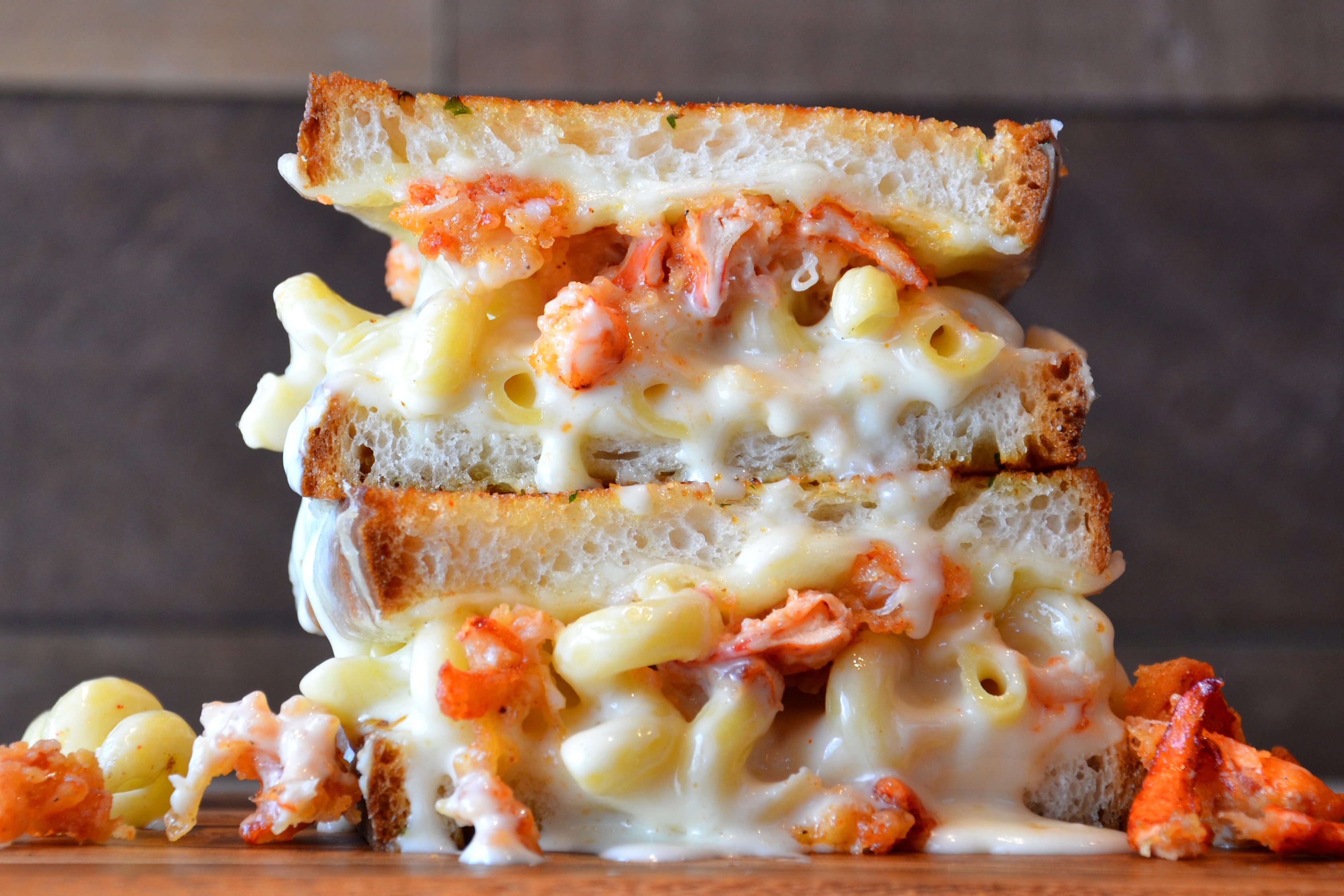 Order Lobster Mac Grilled Cheese food online from American Grilled Cheese Company store, Charlotte on bringmethat.com