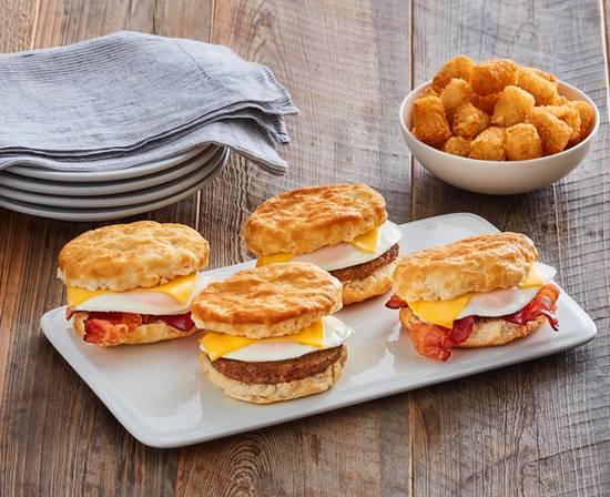 Order Biscuit Sandwich Family Meal food online from Huddle House store, Camden on bringmethat.com