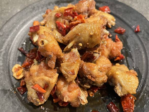 Order Chong Qing Style Chicken 重庆辣子鸡 food online from Jun Dynasty Chinese Restaurant store, Tucson on bringmethat.com