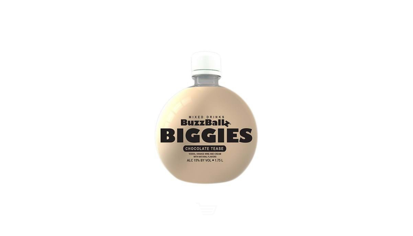 Order BuzzBallz Biggies Chocolate Tease 1.75L food online from Dimension Liquor store, Lake Forest on bringmethat.com