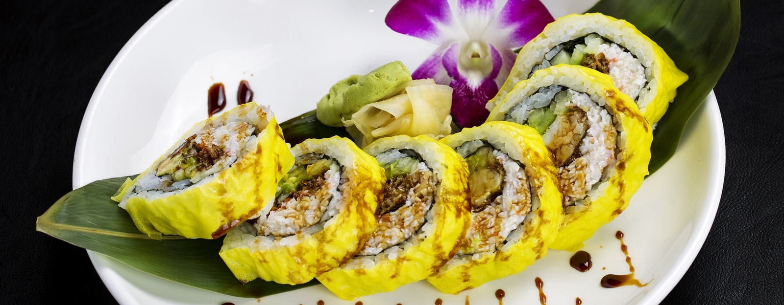 Order Soft Shell Crab Roll food online from PB Sushi store, San Diego on bringmethat.com