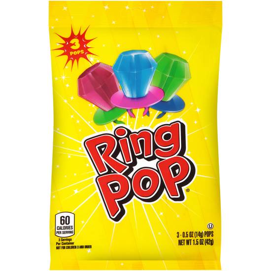 Order Ring Pop (3 ct) food online from Rite Aid store, Eugene on bringmethat.com