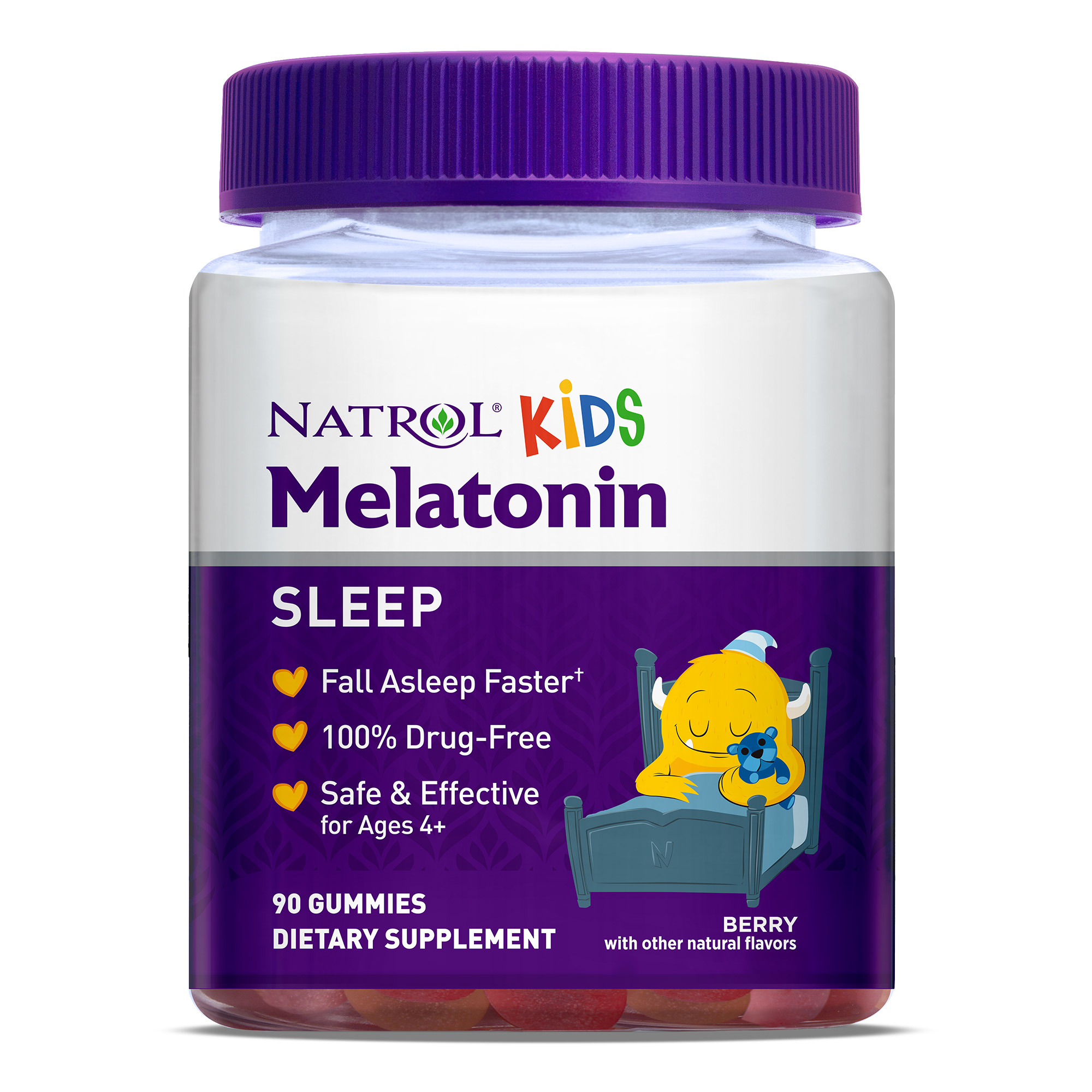 Order Natrol Kids Melatonin Gummy, 1mg - 90 ct food online from Rite Aid store, Cathedral City on bringmethat.com