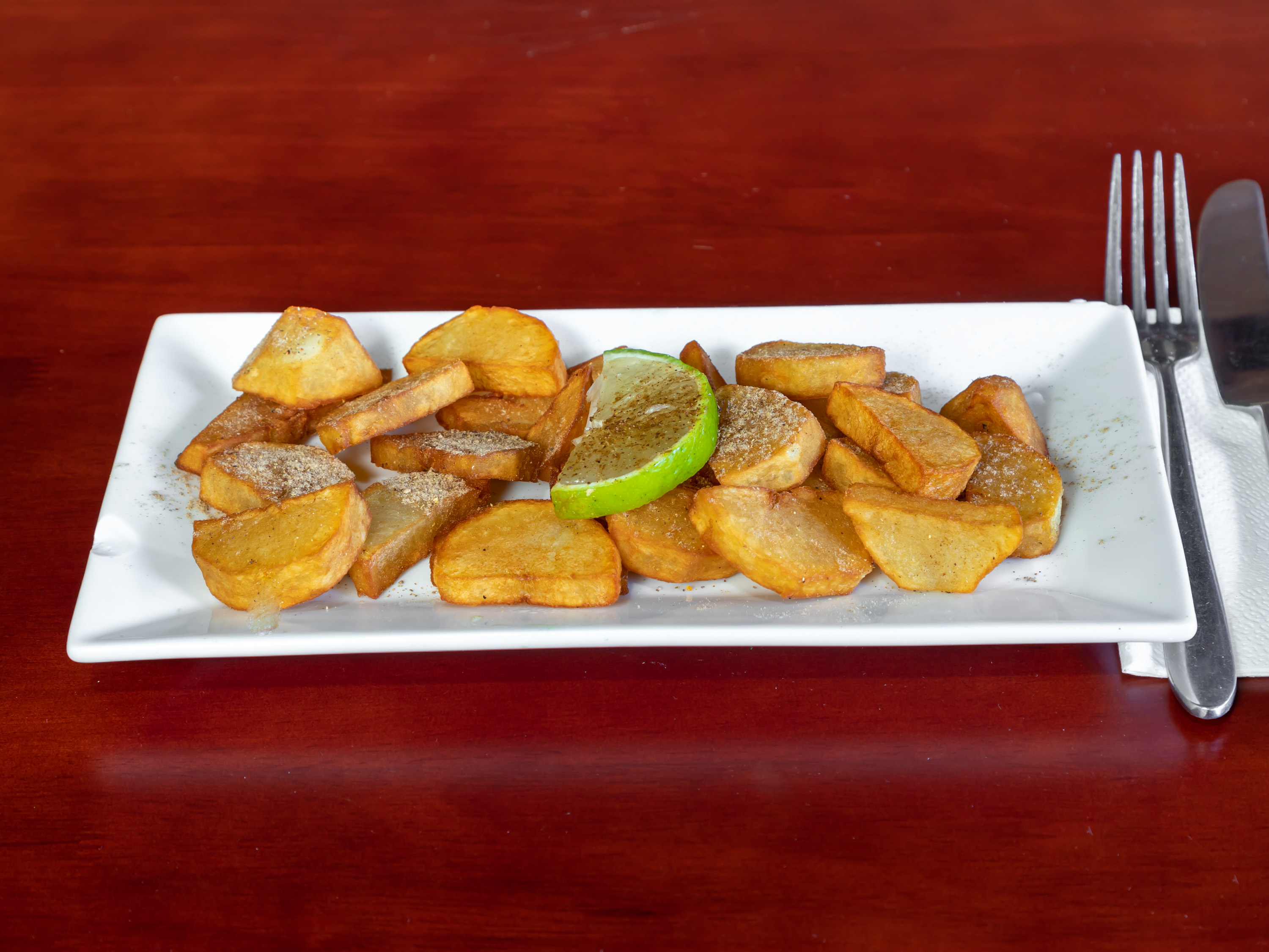 Order Fried Potatoes food online from Sapphire Indian Restaurant store, Brooklyn on bringmethat.com