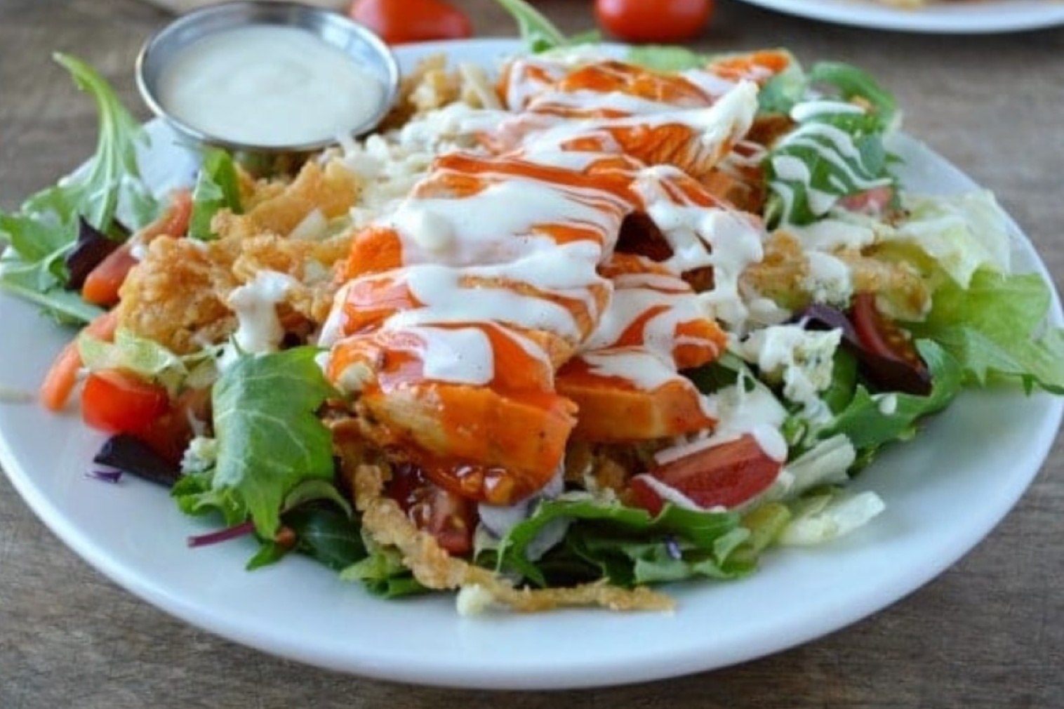 Order Spicy Buffalo Chicken Salad food online from Evviva Bar & Eatery store, Lisle on bringmethat.com