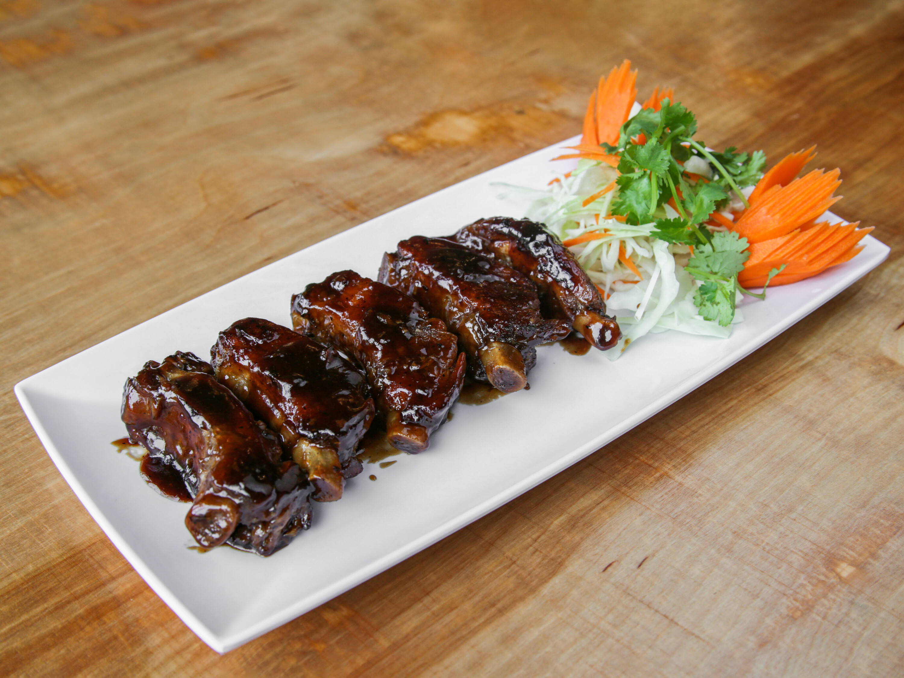 Order Baby Pork Rib Special food online from Thai Sky Kitchen store, Portland on bringmethat.com