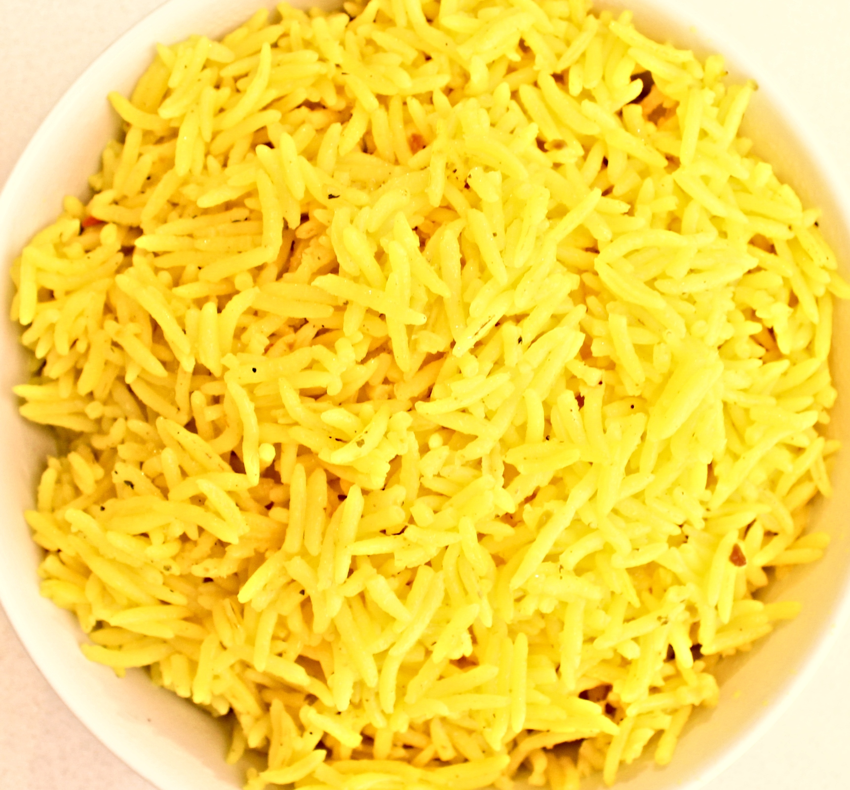 Order Turmeric Rice  (Vegan) food online from Olive Mediterranean Grill store, Chicago on bringmethat.com