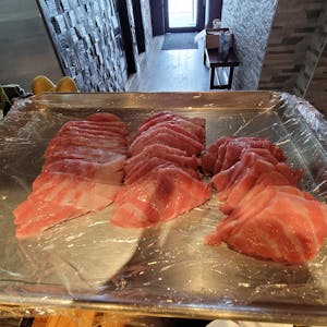Order O-Toro (1) food online from Kuma Sushi & Asian Fusion store, Wynnewood on bringmethat.com