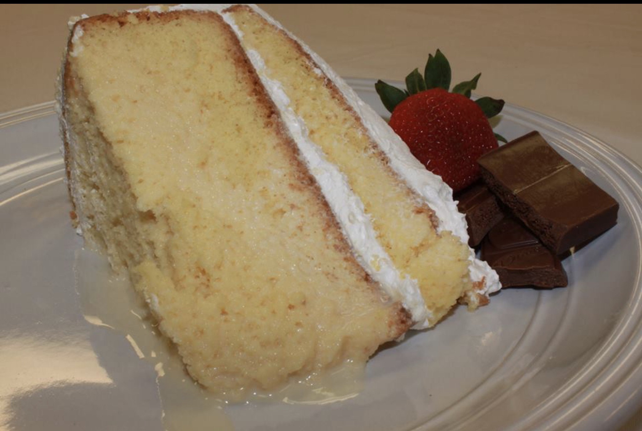 Order Tres Leches Cake food online from Tortas DF store, Lewisville on bringmethat.com