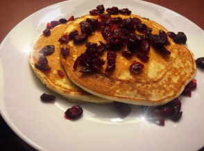 Order Chocolate Chip Pancakes food online from Healthy Garden & Gourmet Pizza store, Moorestown on bringmethat.com