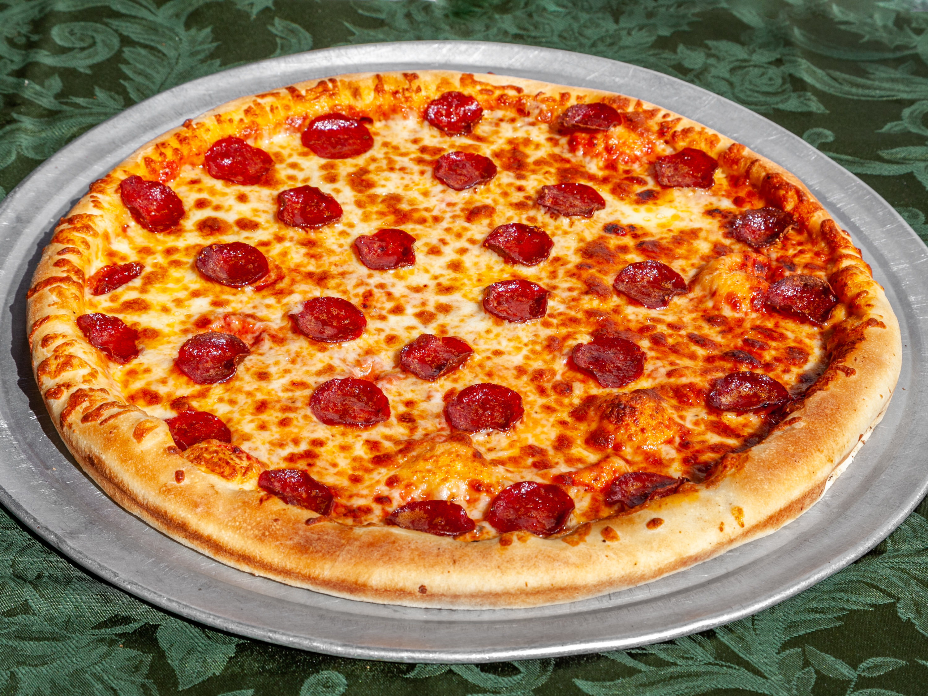 Order  2 Large Pepperoni Pizzas food online from Krispy Krunchy store, Wilmington on bringmethat.com