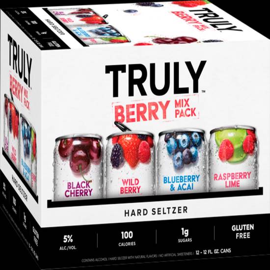 Order truly berry 12pk food online from Chalet Liquor store, Huntington Beach on bringmethat.com