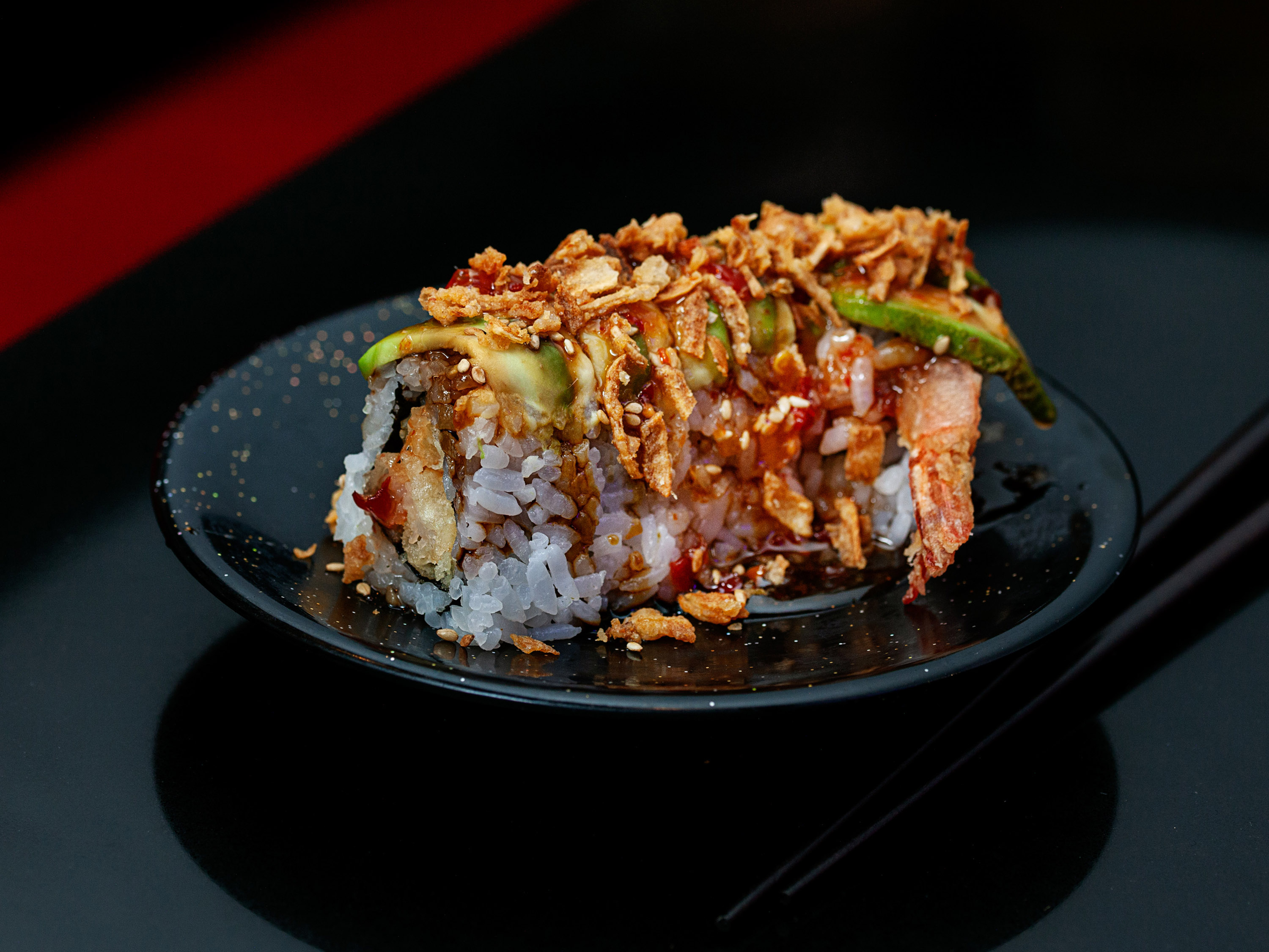 Order Dinosaur Roll food online from Sushi Chiyo store, Clark County on bringmethat.com