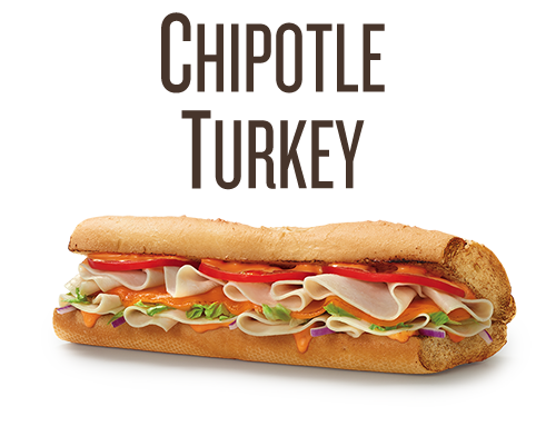 Order Chipotle Turkey Sub food online from Quiznos store, Raleigh on bringmethat.com