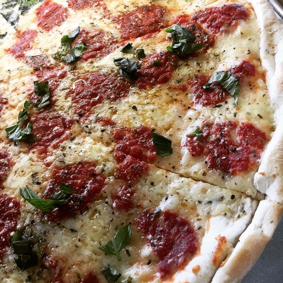 Order Margherita Pizza - Medium food online from Nino's Pizzarama store, Willow Grove on bringmethat.com