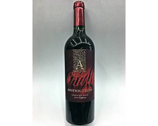 Order Apothic Crush Red Blend 750mL food online from Newport Wine & Spirits store, Newport Beach on bringmethat.com
