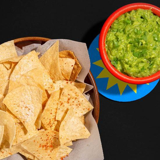 Order Chips and Guacamole food online from Feisty Burrito Bowls | Mexican store, Lakewood on bringmethat.com