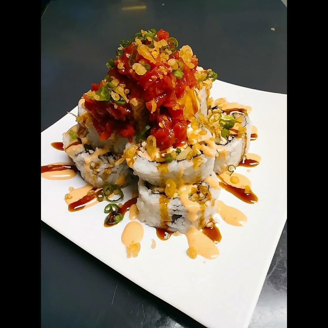 Order Volcano Roll ️️ GFO food online from Sea Ranger Seafood Station store, Ventura on bringmethat.com