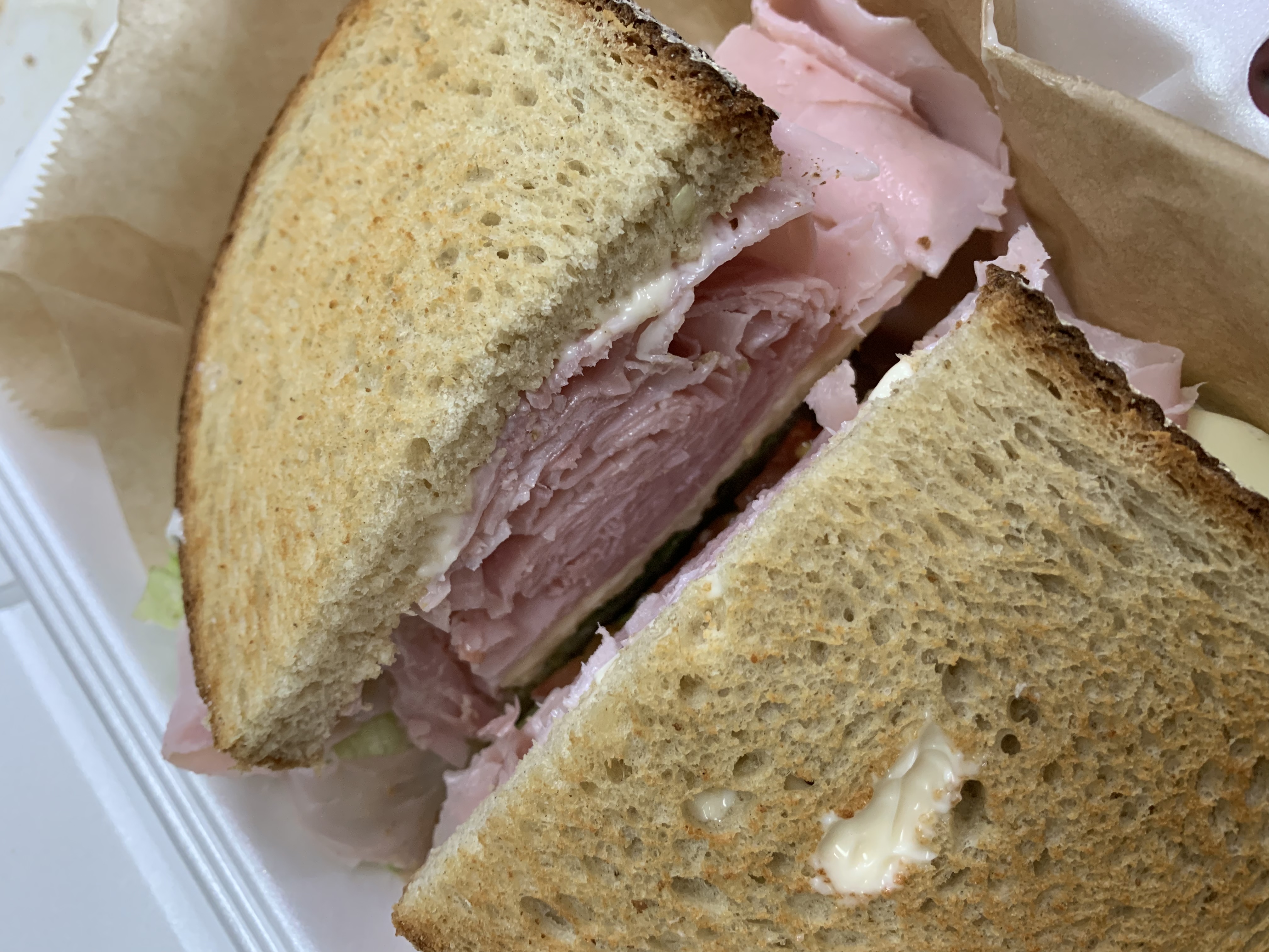 Order Ham and Cheese Sandwich food online from Township Line Pizza store, Drexel Hill on bringmethat.com