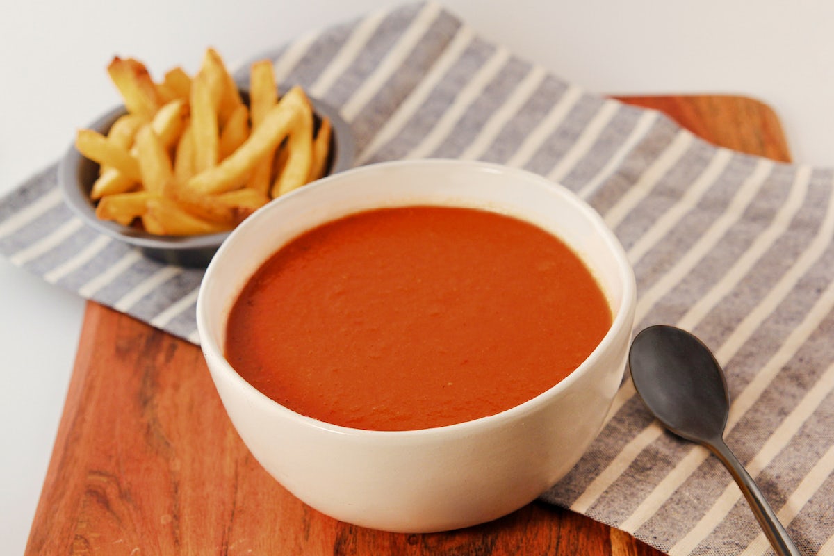 Order Roasted Tomato Soup food online from Club House Sandwich Bar store, Boulder on bringmethat.com