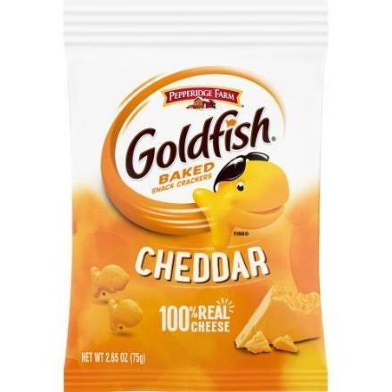 Order Pepperidge Goldfish Cheddar (2.65 oz) food online from 7-Eleven By Reef store, Marietta on bringmethat.com