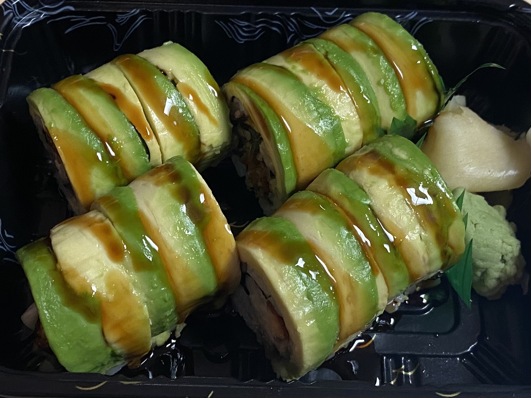 Order 13. Dragon Roll food online from Kumo Asian Fusion store, Brick on bringmethat.com
