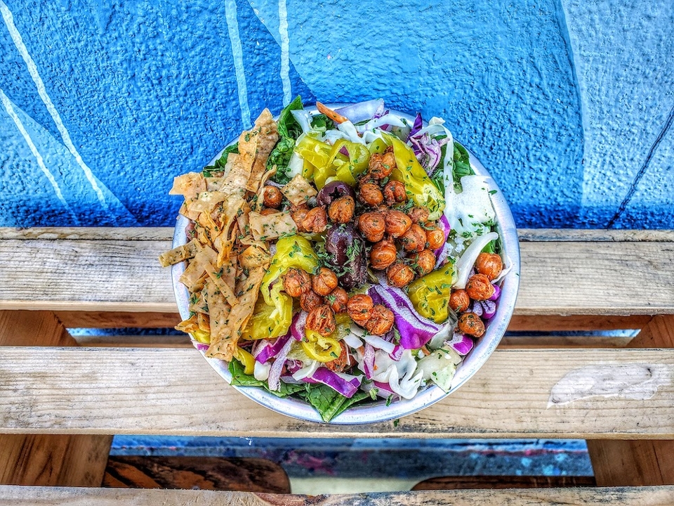 Order Greek Side Salad food online from Spitz store, West Jordan on bringmethat.com