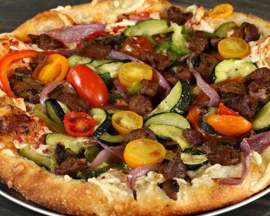 Order 14'' Large California Roasted Veggie Pizza food online from Zpizza store, San Diego on bringmethat.com
