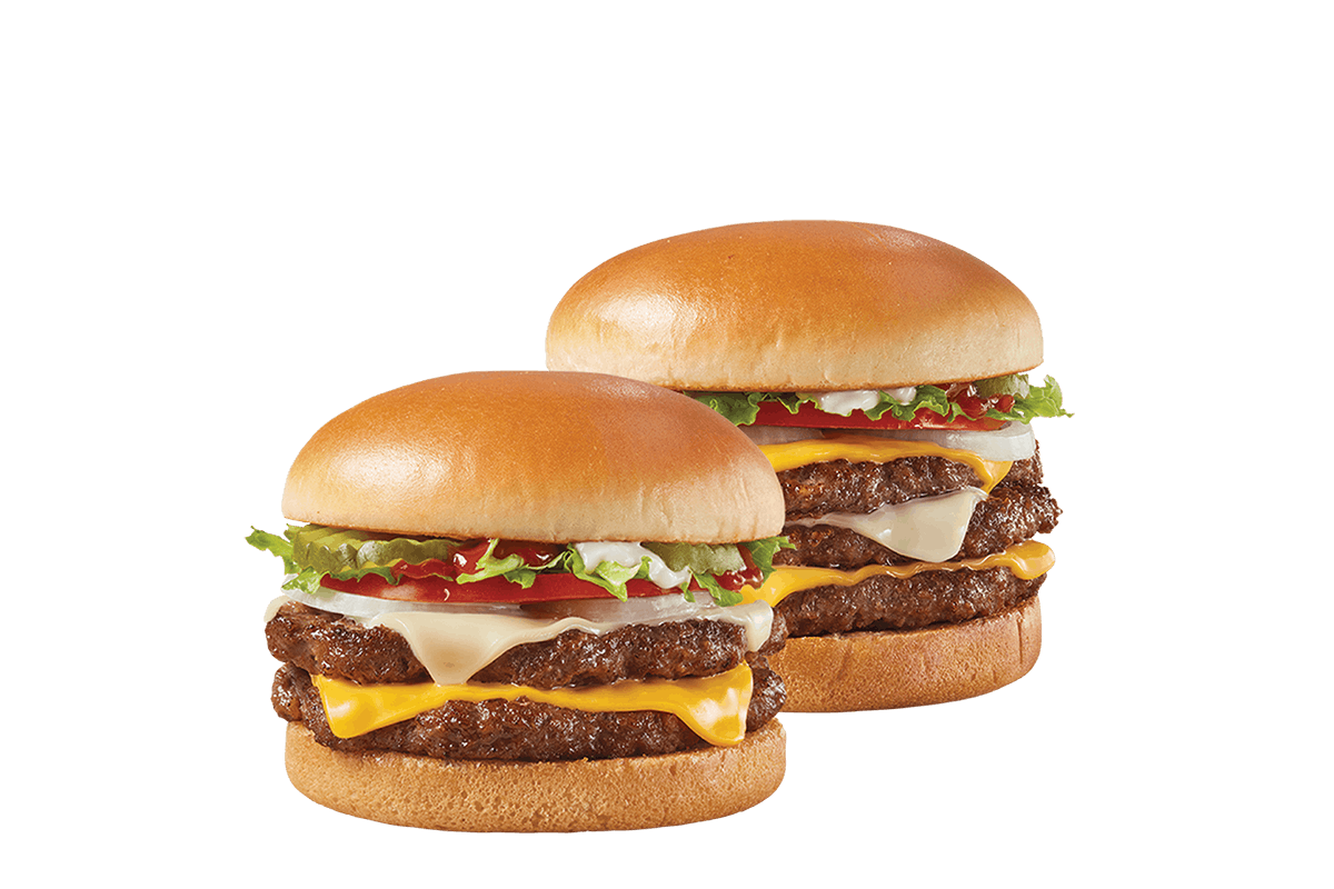 Order Two Cheese Deluxe Signature Stackburger™ food online from Dairy Queen store, State College on bringmethat.com