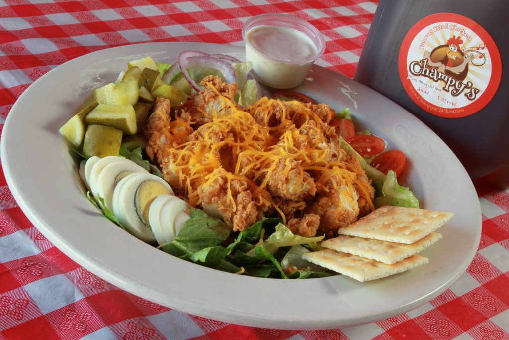Order Fried Chicken Salad food online from Champys store, Chattanooga on bringmethat.com