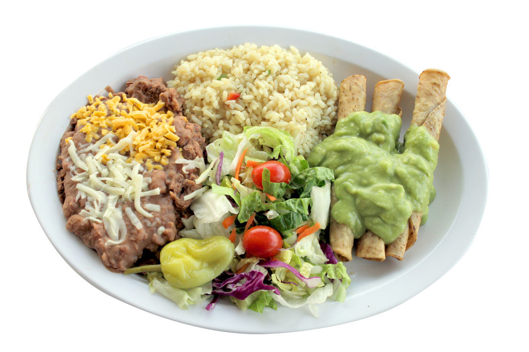 Order Taquito Platter food online from Michael Super Burgers store, Whittier on bringmethat.com