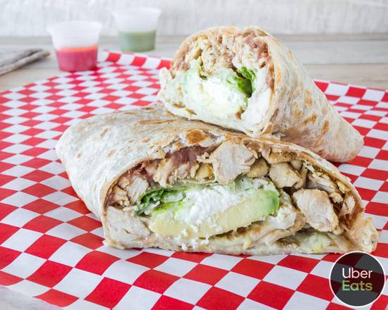 Order Burrito (12"0 food online from Benny Corn Taqueria store, Tomball on bringmethat.com