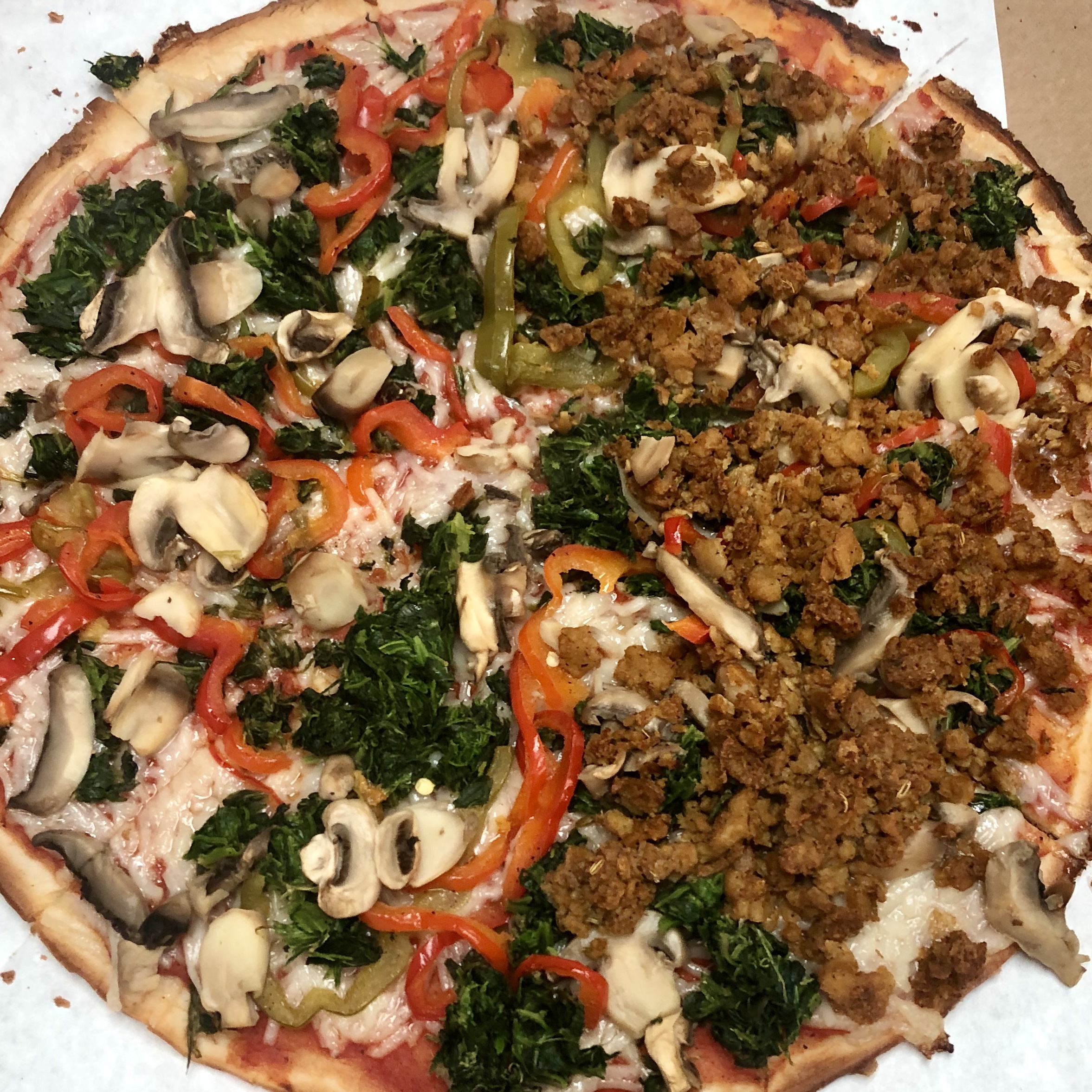 Order Vegan Gluten-Free Pizza food online from Nicks Pizza & Deli store, Fanwood on bringmethat.com