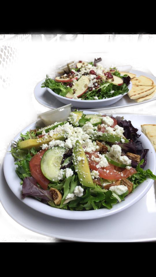 Order Fig and Goat Cheese Salad food online from Olive Tree Cafe store, Bettendorf on bringmethat.com