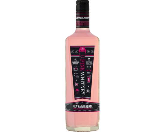 Order New Amsterdam Pink Whitney Vodka 750ml food online from Rocket store, Inglewood on bringmethat.com