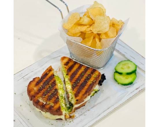 Order Caprese Toastie food online from Cafe I Am store, Sandy Springs on bringmethat.com