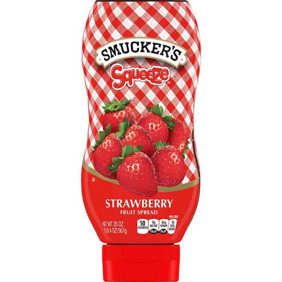 Order Smucker'S Squeeze Strawberry Fruit Spread food online from Exxon Food Mart store, Port Huron on bringmethat.com