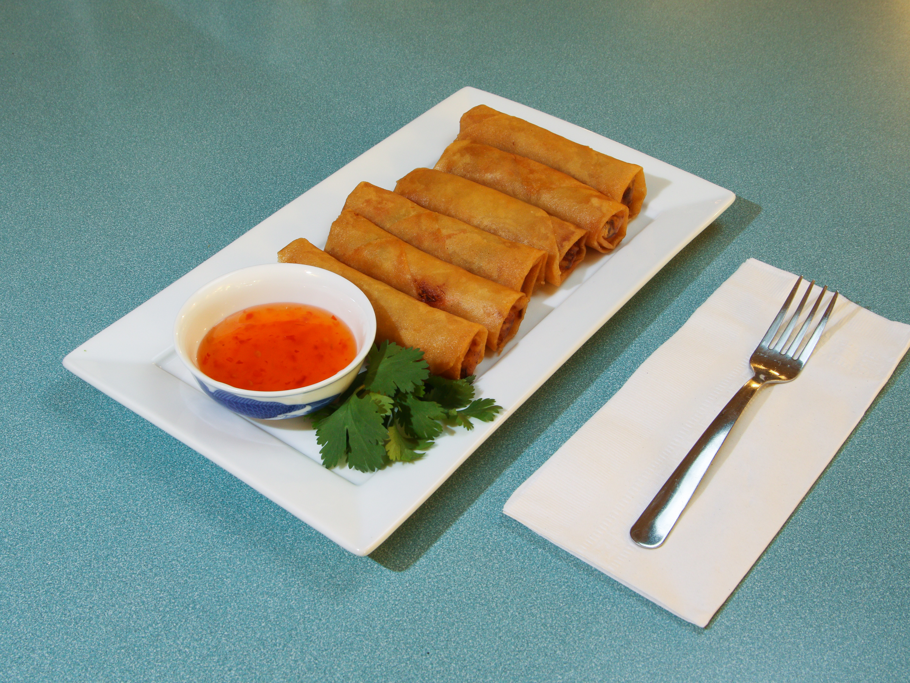 Order Fried Egg Rolls food online from Lao Kitchen store, Rockford on bringmethat.com