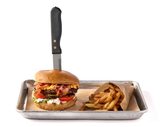 Order Wagyu Burger food online from Boomerjack's Grill & Bar store, Dallas on bringmethat.com