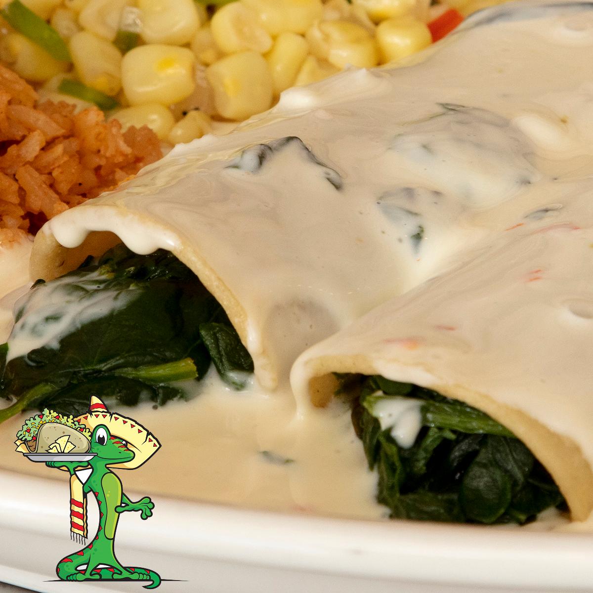 Order Spinach Plate food online from Gecko Grill store, Gilbert on bringmethat.com
