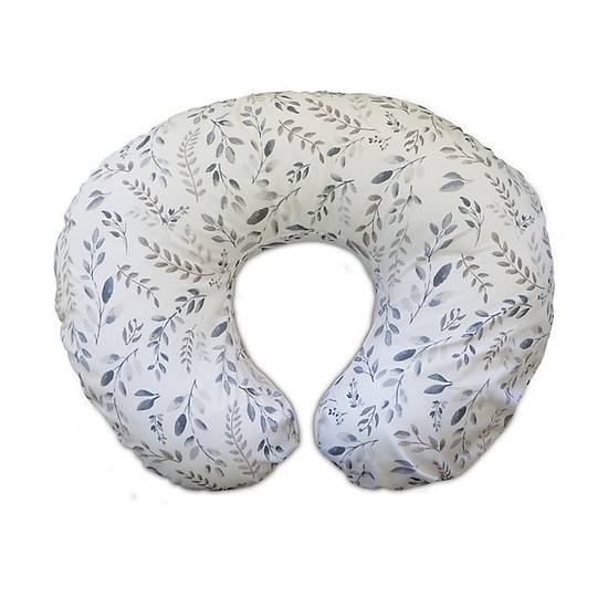 Order Boppy® Original Nursing Pillow and Positioner in Gray Taupe Leaves food online from Bed Bath & Beyond store, Lancaster on bringmethat.com